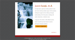 Desktop Screenshot of jasonkanjimd.com